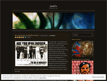 Tablet Screenshot of jantri.wordpress.com