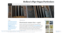 Desktop Screenshot of holken.wordpress.com