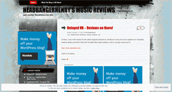 Desktop Screenshot of headbangerhenry.wordpress.com