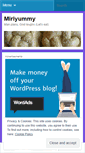 Mobile Screenshot of miriyummy.wordpress.com