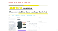 Desktop Screenshot of alatbantumendengar.wordpress.com