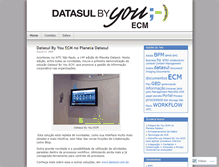 Tablet Screenshot of datasulbyyou.wordpress.com