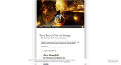 Desktop Screenshot of ktdesign.wordpress.com