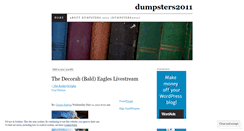 Desktop Screenshot of dumpsters2011.wordpress.com