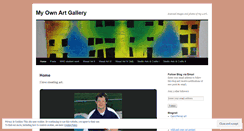 Desktop Screenshot of myownartgallery.wordpress.com