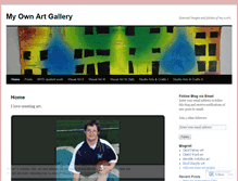 Tablet Screenshot of myownartgallery.wordpress.com