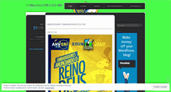 Desktop Screenshot of embaixadoresdorei.wordpress.com