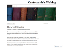 Tablet Screenshot of customridr.wordpress.com