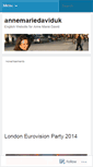 Mobile Screenshot of annemariedaviduk.wordpress.com
