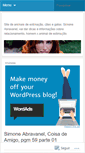 Mobile Screenshot of coisadeamigo.wordpress.com