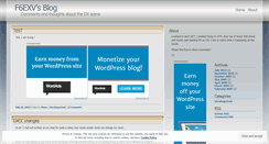 Desktop Screenshot of f6exv.wordpress.com