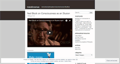 Desktop Screenshot of metafonemas.wordpress.com