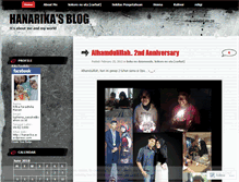 Tablet Screenshot of hanarika.wordpress.com