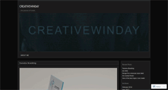 Desktop Screenshot of creativewinday.wordpress.com