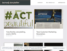 Tablet Screenshot of lasmadj.wordpress.com