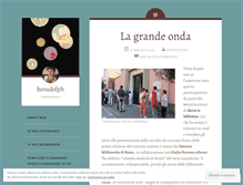 Tablet Screenshot of herudolph.wordpress.com