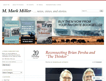 Tablet Screenshot of mmarkmiller.wordpress.com