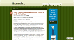 Desktop Screenshot of bigenoughlie.wordpress.com