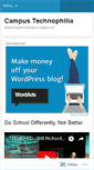Mobile Screenshot of campustechnophilia.wordpress.com