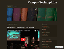 Tablet Screenshot of campustechnophilia.wordpress.com