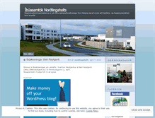 Tablet Screenshot of nordlingaholt.wordpress.com