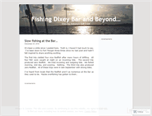 Tablet Screenshot of dixeybar.wordpress.com