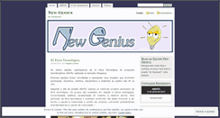 Desktop Screenshot of enewgenius.wordpress.com