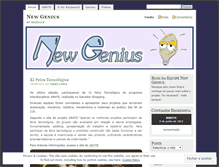 Tablet Screenshot of enewgenius.wordpress.com