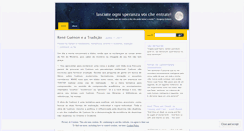 Desktop Screenshot of lasciateognisperanza.wordpress.com