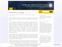 Tablet Screenshot of lasciateognisperanza.wordpress.com