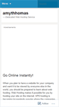 Mobile Screenshot of amythhomas.wordpress.com