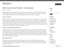 Tablet Screenshot of blockport.wordpress.com