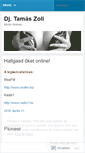 Mobile Screenshot of djtamaszoli.wordpress.com