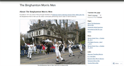 Desktop Screenshot of binghamtonmorris.wordpress.com
