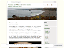 Tablet Screenshot of foodieonweightwatchers.wordpress.com
