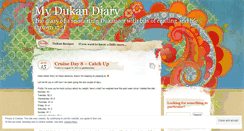 Desktop Screenshot of mydukandiary.wordpress.com