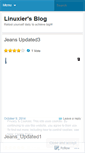 Mobile Screenshot of linuxier.wordpress.com