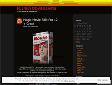 Tablet Screenshot of fuinhadownloads.wordpress.com