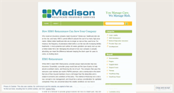 Desktop Screenshot of madisonhc.wordpress.com