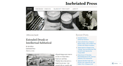 Desktop Screenshot of inebriatedpress.wordpress.com