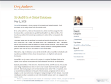 Tablet Screenshot of oleganza.wordpress.com