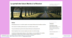 Desktop Screenshot of monmariagereunion.wordpress.com
