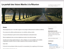 Tablet Screenshot of monmariagereunion.wordpress.com