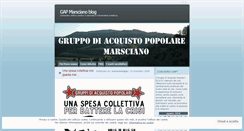 Desktop Screenshot of marscianogap.wordpress.com