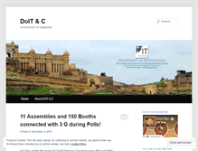 Tablet Screenshot of doitc.wordpress.com