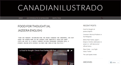 Desktop Screenshot of canadianilustrado.wordpress.com