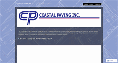 Desktop Screenshot of coastalpaving.wordpress.com