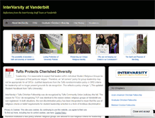 Tablet Screenshot of intervarsityatvanderbilt.wordpress.com