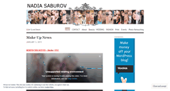 Desktop Screenshot of nadiasaburov.wordpress.com
