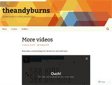 Tablet Screenshot of andrewburns.wordpress.com